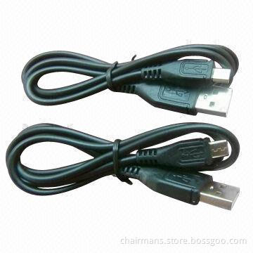 V8 Common/Wholesale Mobile Phone Data Cables, USB Interface Type, Available in Black Color